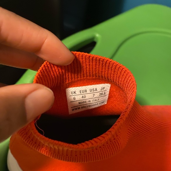 Balenciaga Mens Runners (RED) - Picture 4 of 5